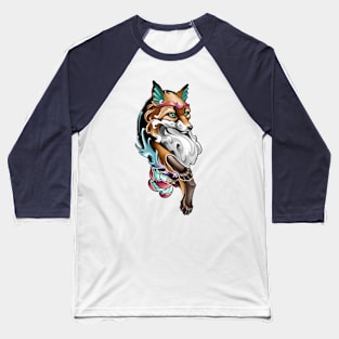 Magic fox Baseball T-Shirt